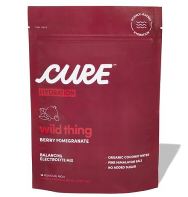 Cure Hydration Wild Thing Berry Pomegranate 14ct Pouch