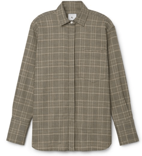 G. Label Rosa Plaid Shirt-Jacket