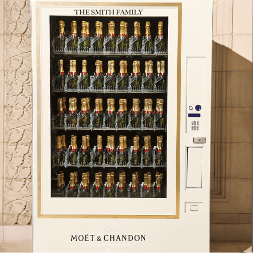 Moët & Chandon Champagne Vending Machine