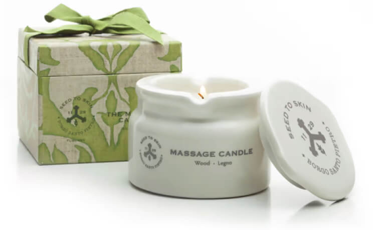 Seed to Skin The Massage Candle goop, $65
