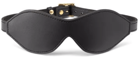 Coco de Mer Leather Blindfold
