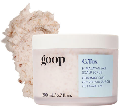 goop Beauty G.Tox Himalayan Salt Scalp Scrub Shampoo $42/ $38 with subscription