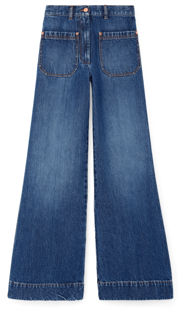G. Label Kaplan Vintage flare jeans goop, $295