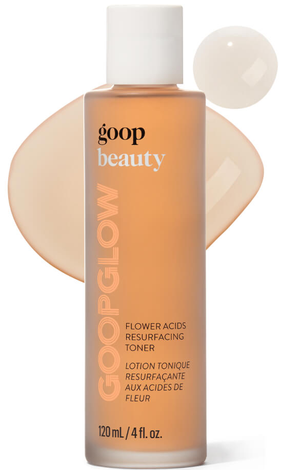 goop Beauty GOOPGLOW Flower Acids Resurfacing Toner, goop, $45/$40 with subscription