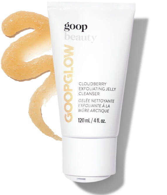 goop Beauty GOOPGLOW Cloudberry Exfoliating Jelly Cleanser, goop, $28/$25 with subscription