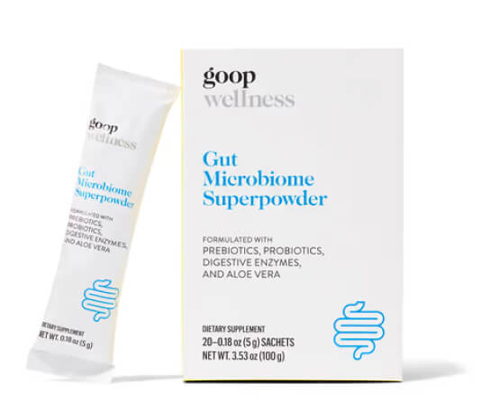 goop Wellness Gut Microbiome Superpowder goop, $55/$50 with subscription