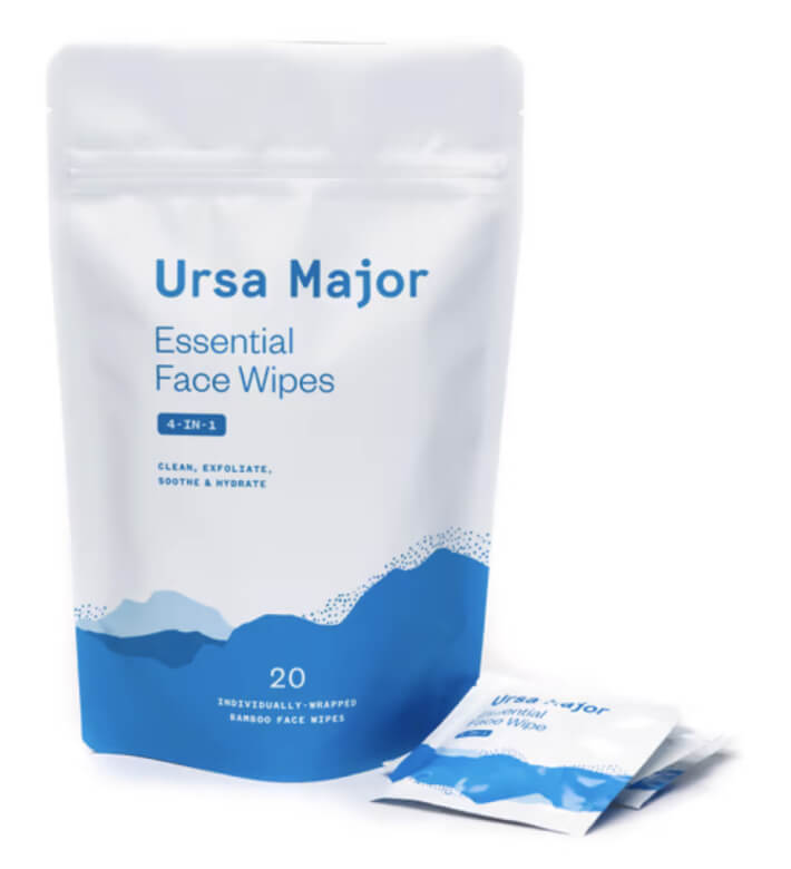 Ursa Major Essential Face Wipes, goop, $26