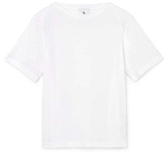 G. Label Parker Pleated T-Shirt goop, $145