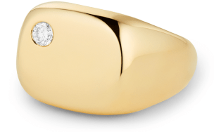 G. Label Sydney floating-diamond pinkie ring goop, $1,300