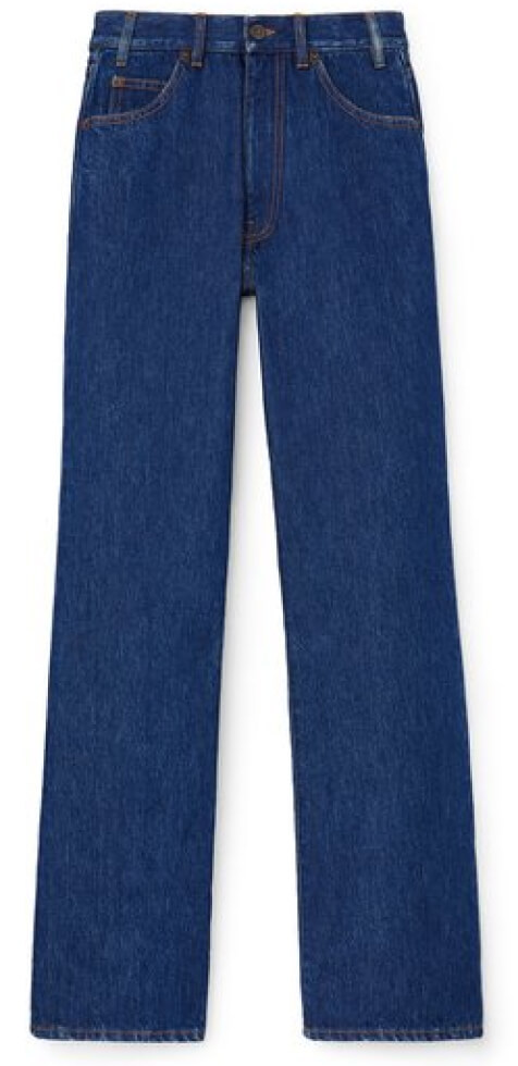 G. Label Keith Straight-Leg Jeans, goop, $295