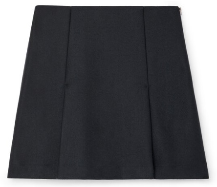G. Label Anna Boiled-Wool Miniskirt goop, $395