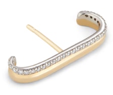G. Label Fiene Yellow Gold and Pavé Ear Cuff