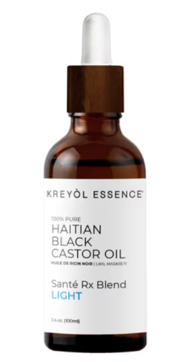 Kreyol Essence Haitian Black Castor Oil Light, goop, $50