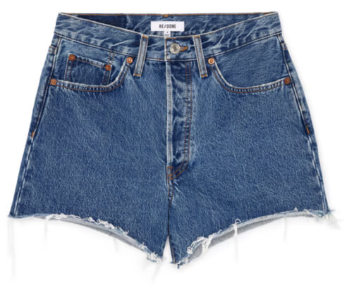RE/DONE ‘90s Low Slung Shorts