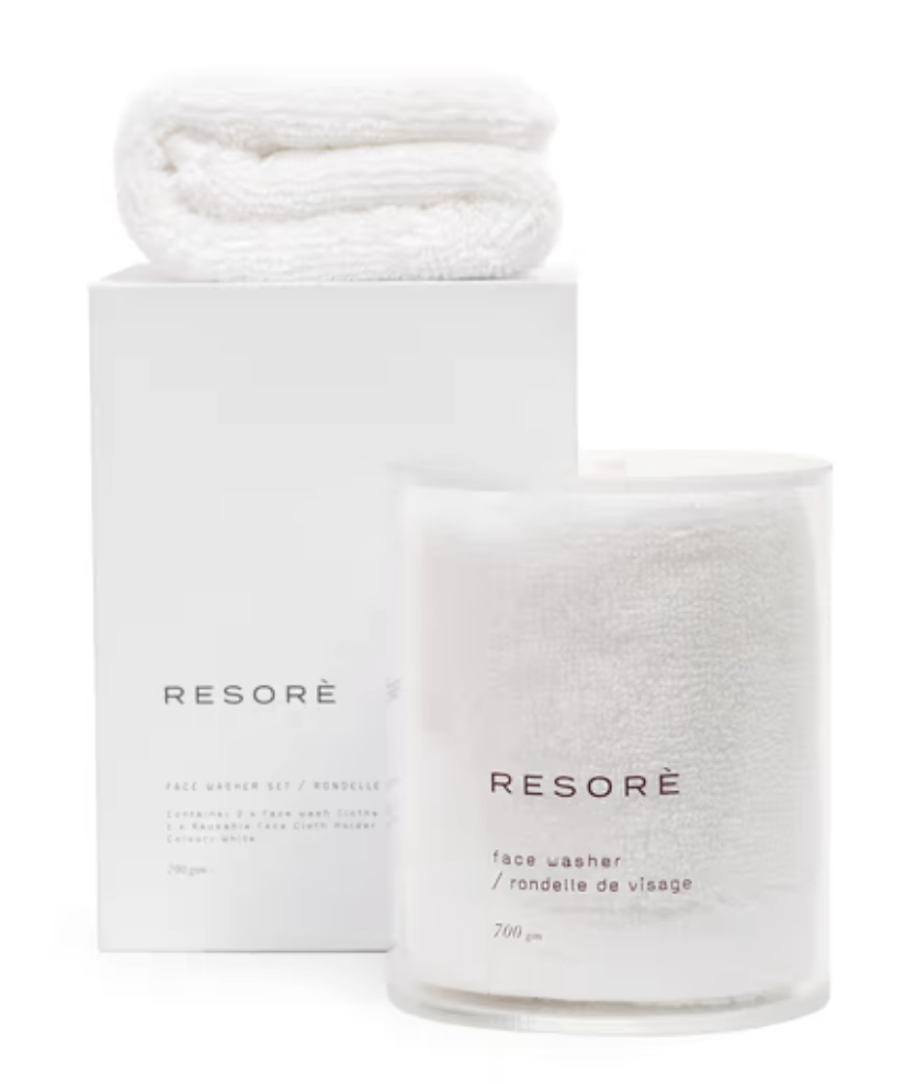 RESORÈ Face Towels - Set of 2, goop, $69