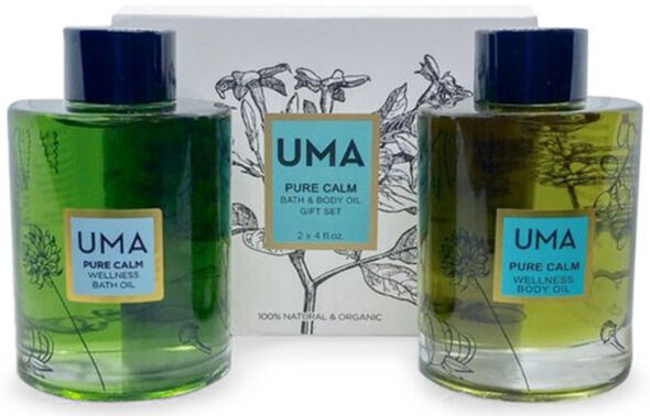UMA Pure Calm Bath & Body Oil Gift Set
