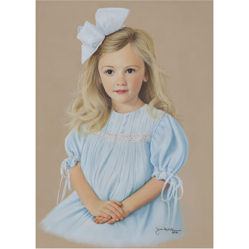 Jeni Kelleher Pastel Children's Portrait