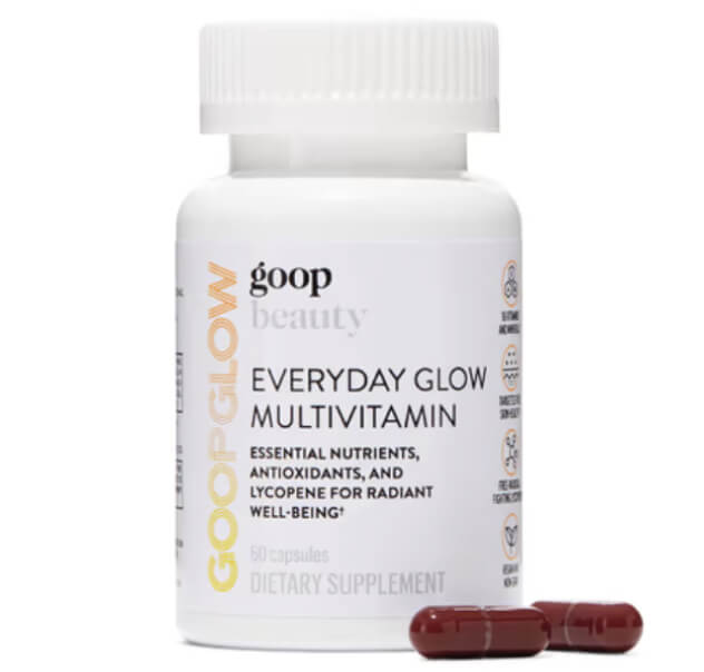 goop Beauty GOOPGLOW Everyday Glow Multivitamin goop, $60/ $55 with subscription