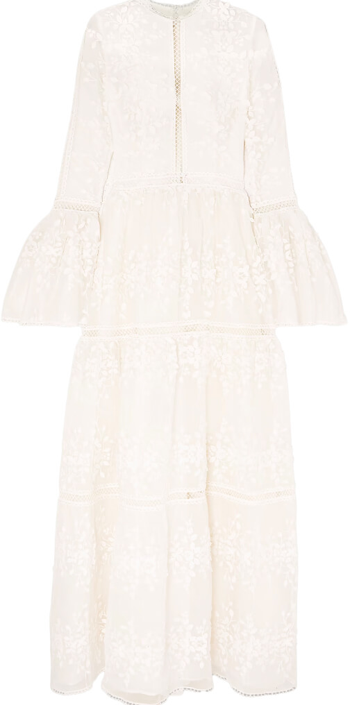 Costarellos embroidered gown Net-A-Porter, $3,670