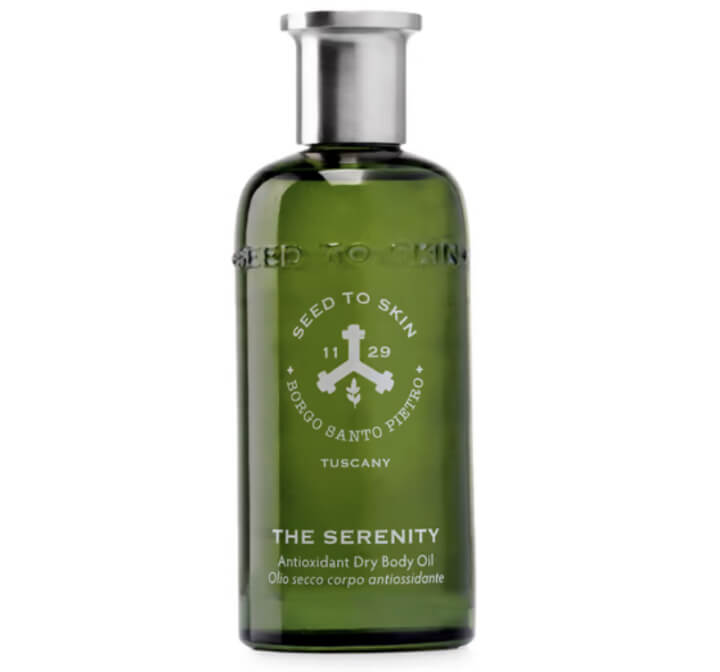 Seed to Skin The Serenity Time Defying Dry Body Oil, goop,