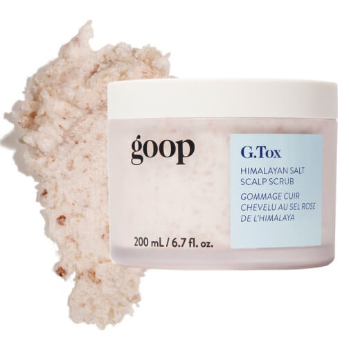 goop Beauty G.Tox Himalayan Salt Scalp Scrub Shampoo goop, $45/$38 with subscription