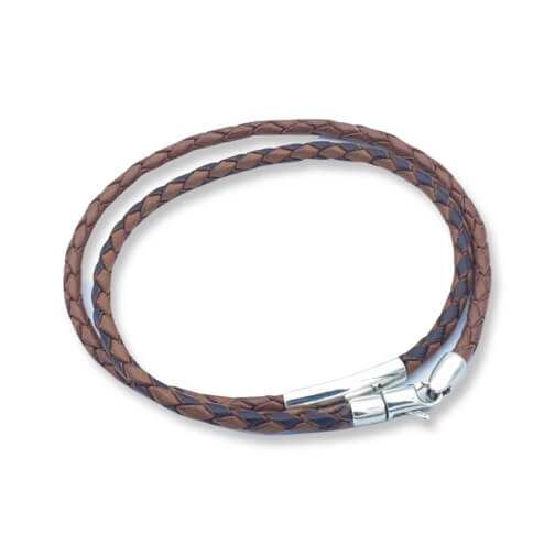 Caputo & Co. 2-in-1 braided leather bracelet goop, $95