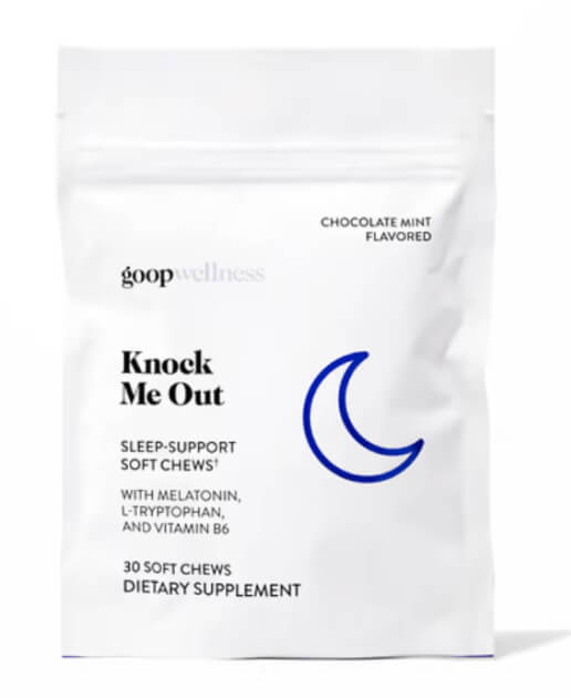 goop Wellness Knock Me Out, goop, $55 for 60/$30 for 30