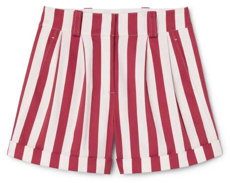 G. Colinsky striped shorts label
