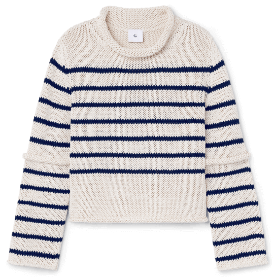 G. Label Baxter Chunky Striped Sweater