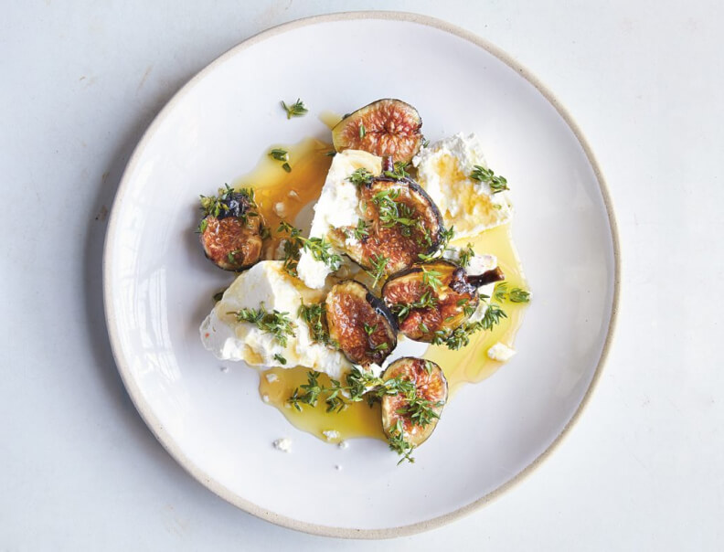 Feta, Figs, Thyme, and Honey