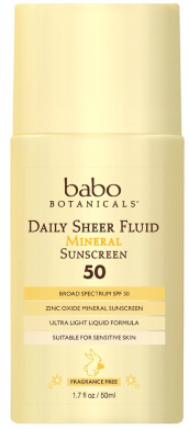 Babo Botanicals sunscreen