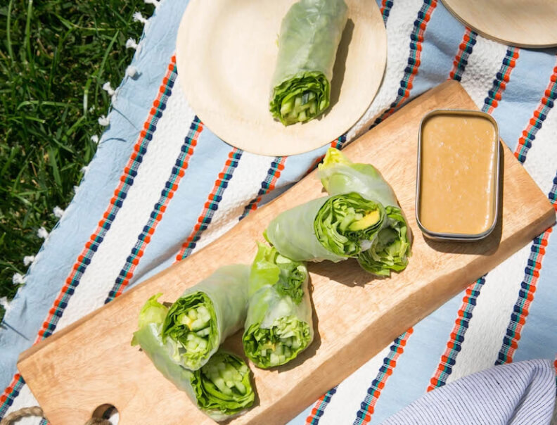 Summer Salad Rolls