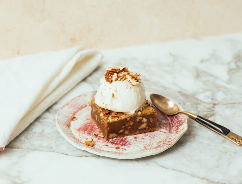 Brown Butter Pecan Blondies