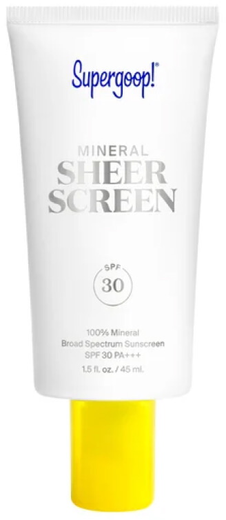 Supergoop Mineral Sheerscreen, goop, $38