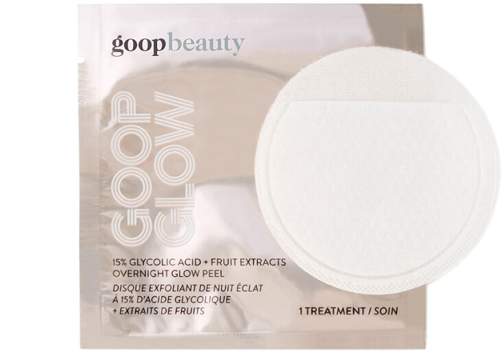 goop Beauty GOOPGLOW 15% Glycolic Acid Overnight Glow Peel, goop, $125/$112 with subscription