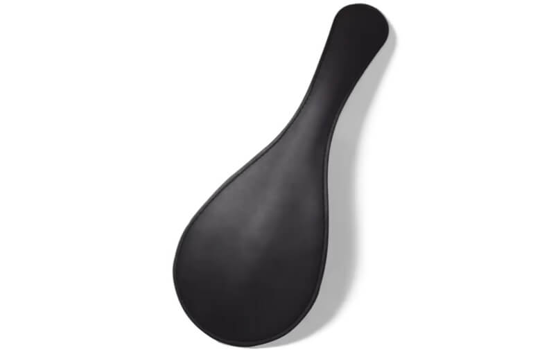 Coco de Mer Leather Round Paddle