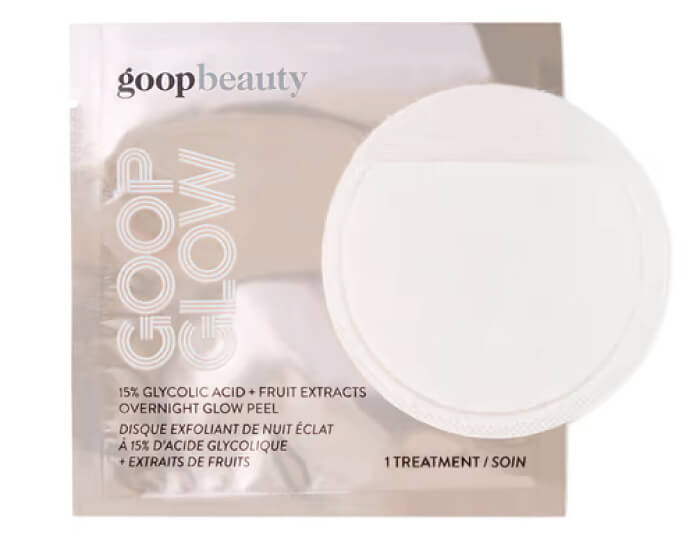 goop Beauty GOOPGLOW 15% Glycolic Acid Overnight Glow Peel goop, $125/$112 with subscription