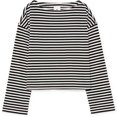 G. Label Marney French-Striped Shirt