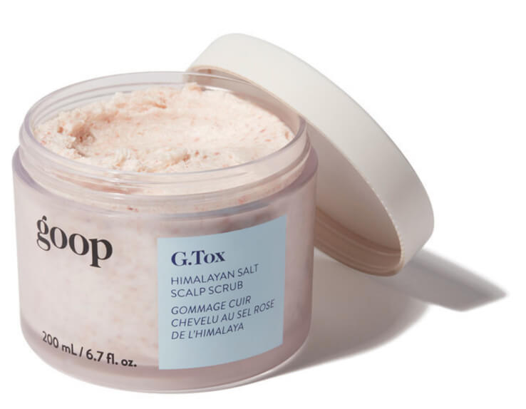 goop Beauty G.Tox Himalayan Salt Scalp Scrub Shampoo, goop, $55/$38 with subscription