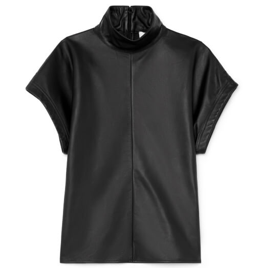 G. Label Evelyn Leather Top goop, $795