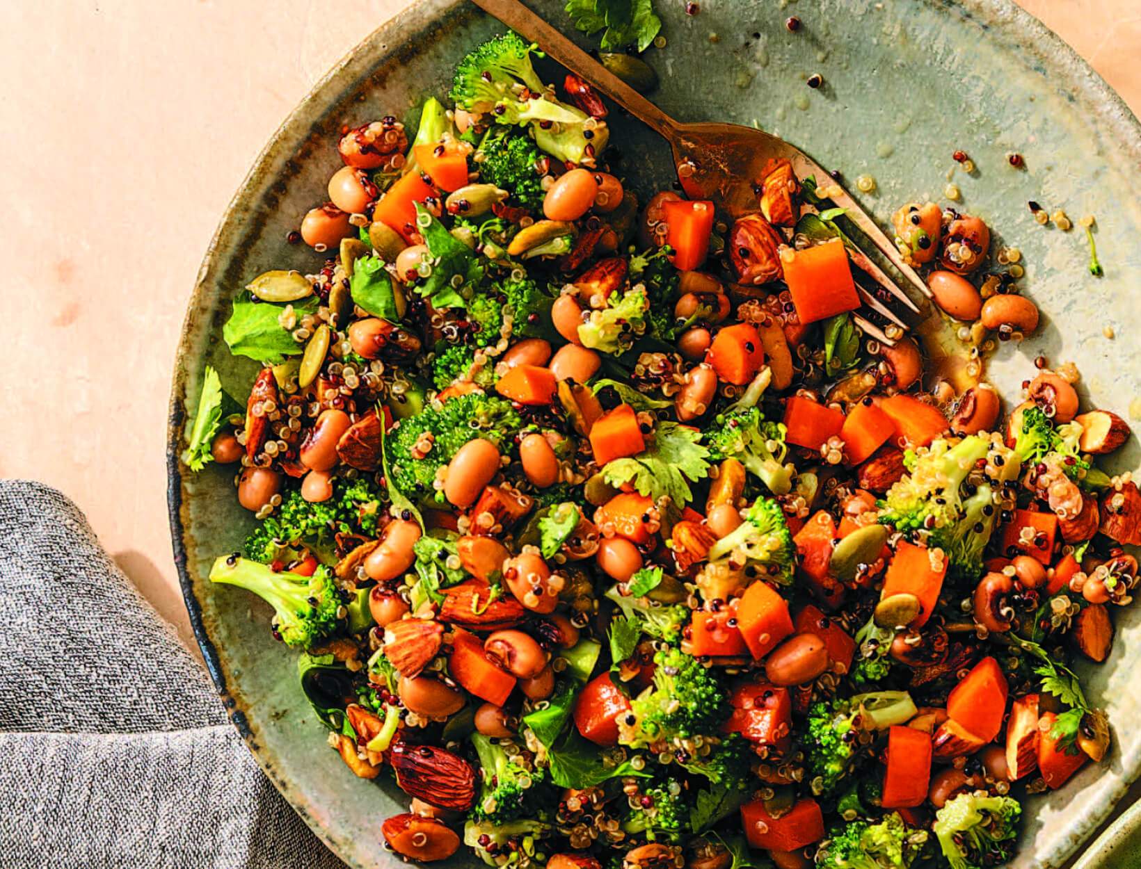 Warm Nutty Superfood Salad