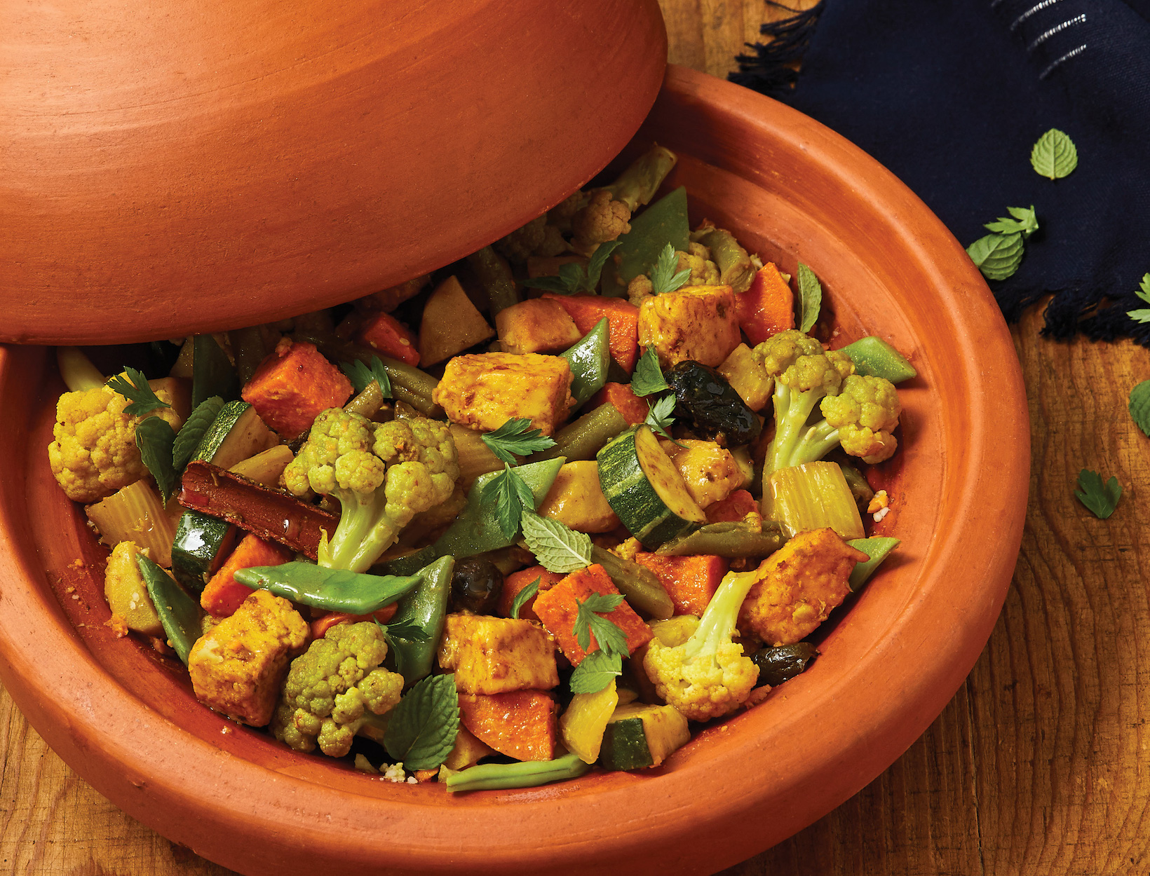 Moroccan-Style Vegetable Tagine Recipe