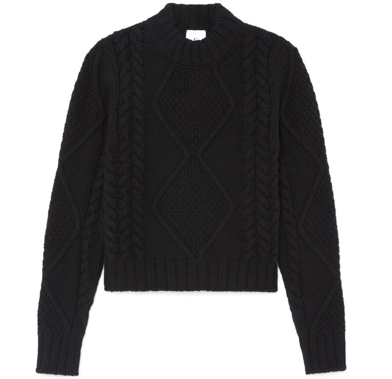 G. Label Janelle Cable Sweater