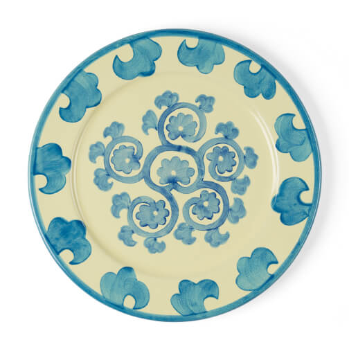 Emporio Sirenuse flower charger plate