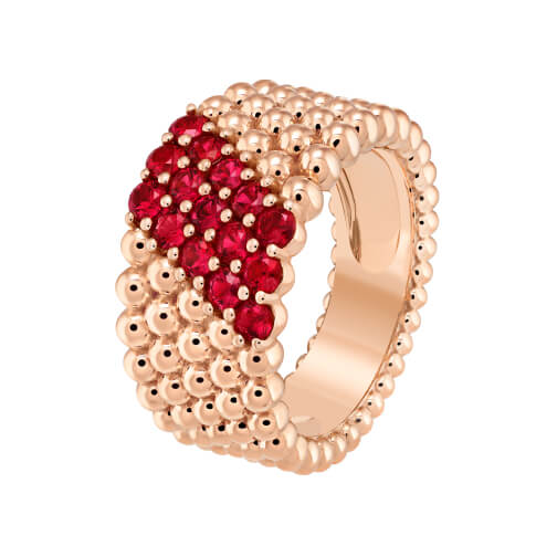 Van Cleef & Arpels Perlée couleurs Ring Van Cleef & Arpels, $12,400
