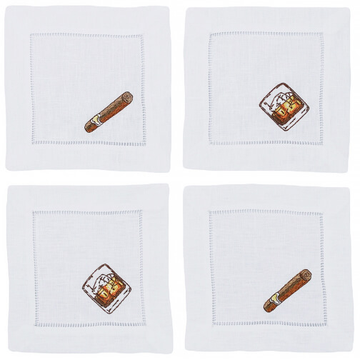 Chefanie Gentleman’s Cocktail Napkins