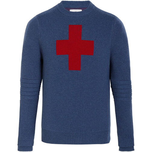 Alps & Meters Ski Race Knit Patrol Sweater