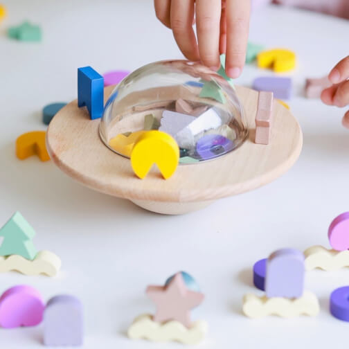 Kiko + GG UFO Wooden Balance Game