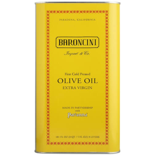 Baroncini Import Co. Sicilian Extra Virgin Olive Oil goop, $60