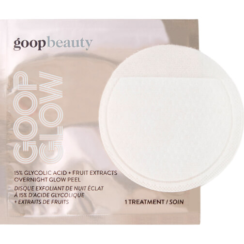 goop Beauty GOOPGLOW 15% Glycolic Acid Overnight Glow Peel - 4-Pack